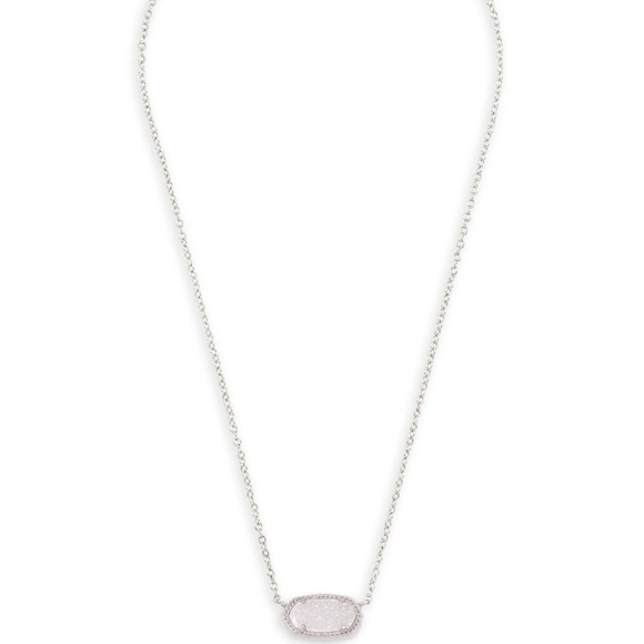 NEW Kendra Scott Elisa Silver Pendant Necklace - Picture 4 of 8